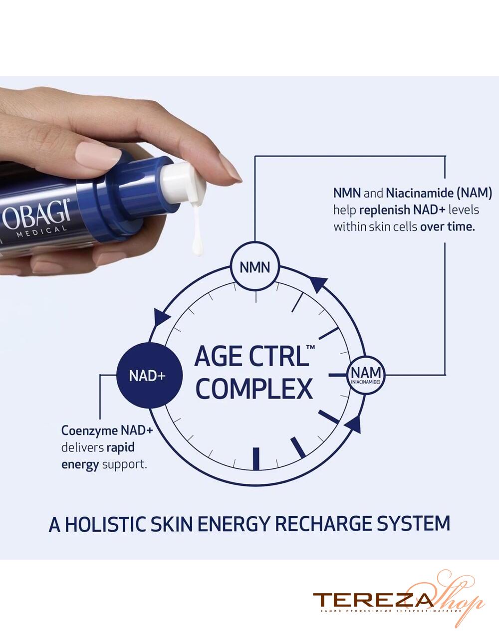 NU-GEN CELLULAR RENEWAL SERUM OBAGI MEDICAL | Tereza Shop