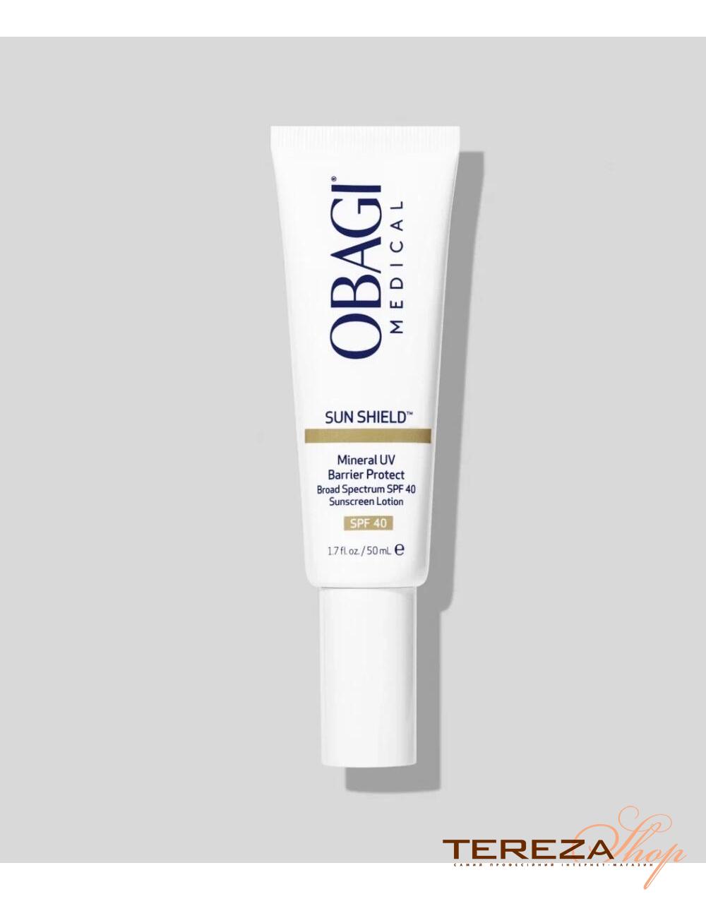 SunShield Mineral UV Barrier Protect Broad Spectrum SPF 40 OBAGI MEDICAL | Tereza Shop