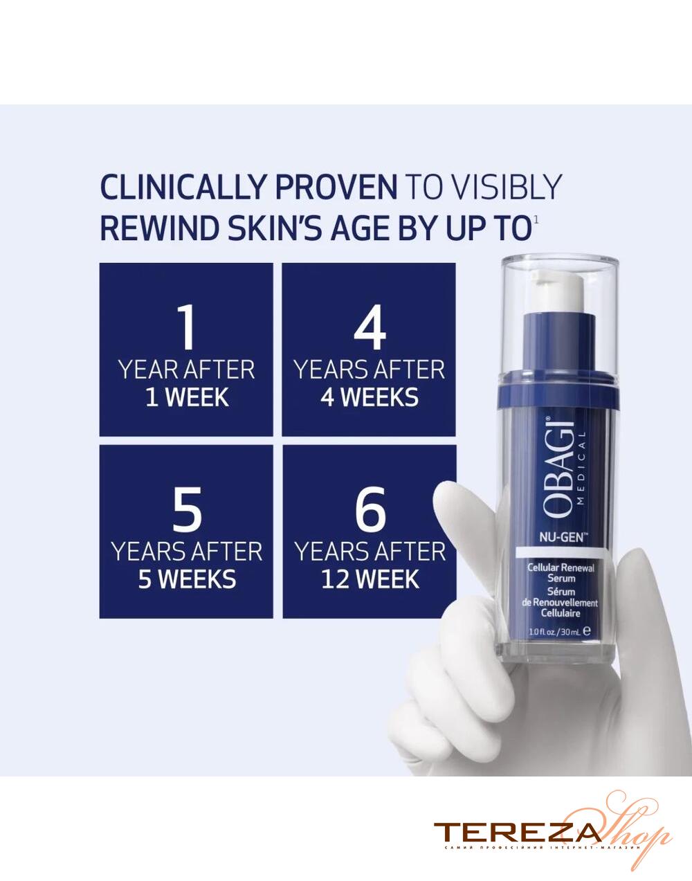 NU-GEN CELLULAR RENEWAL SERUM OBAGI MEDICAL | Tereza Shop