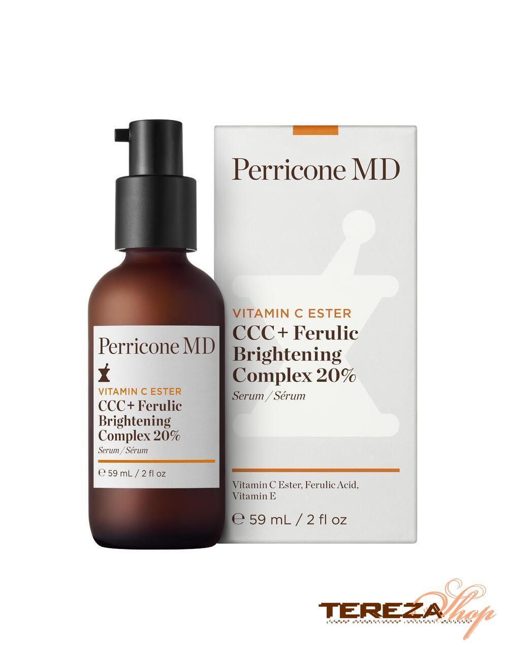 Vitamin C Ester CCC + Ferulic Brightening Complex 20% PERRICONE MD Vitamin C Ester CCC + Ferulic Brightening Complex 20% PERRICONE MD | Tereza Shop