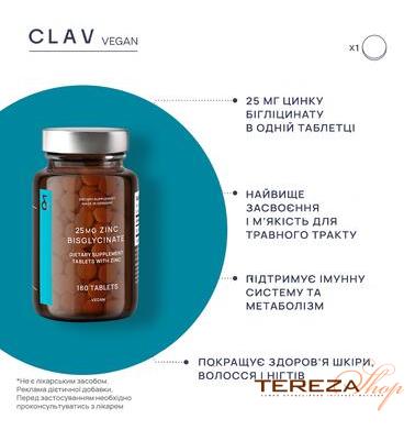 Zink Bisglycinat CLAV | Tereza Shop