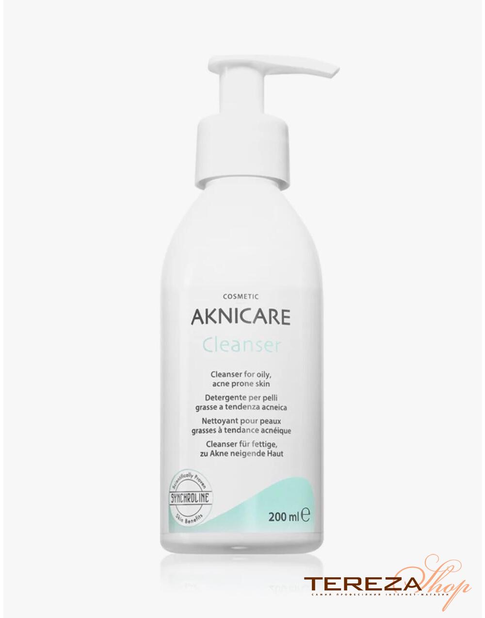 CLEANSER 200ml AKNICARE | Tereza Shop