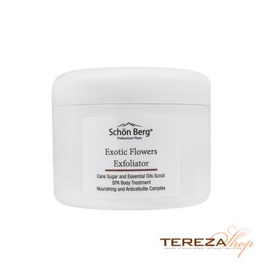 EXOTIC FLOWERS EXFOLIATOR 250ml SCHOEN BERG | Tereza Shop