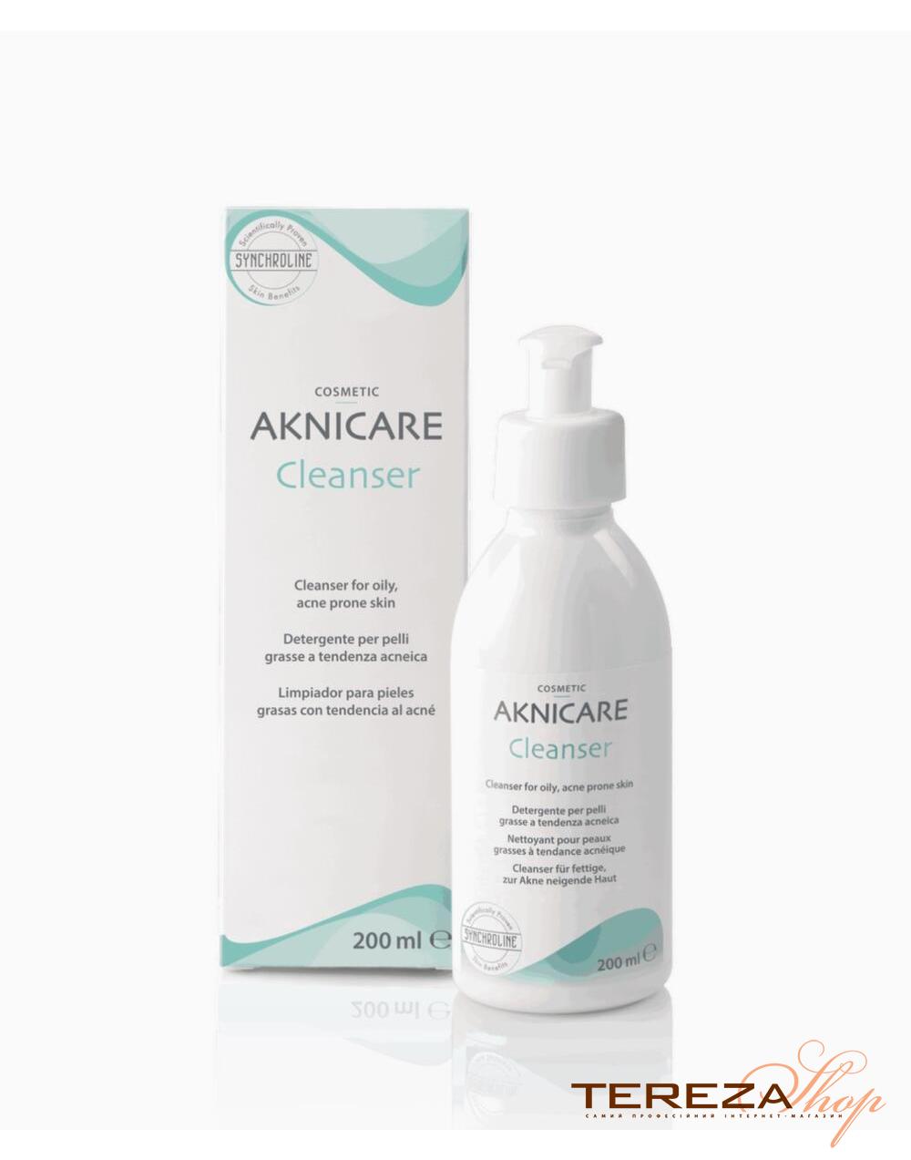 CLEANSER 200ml AKNICARE | Tereza Shop