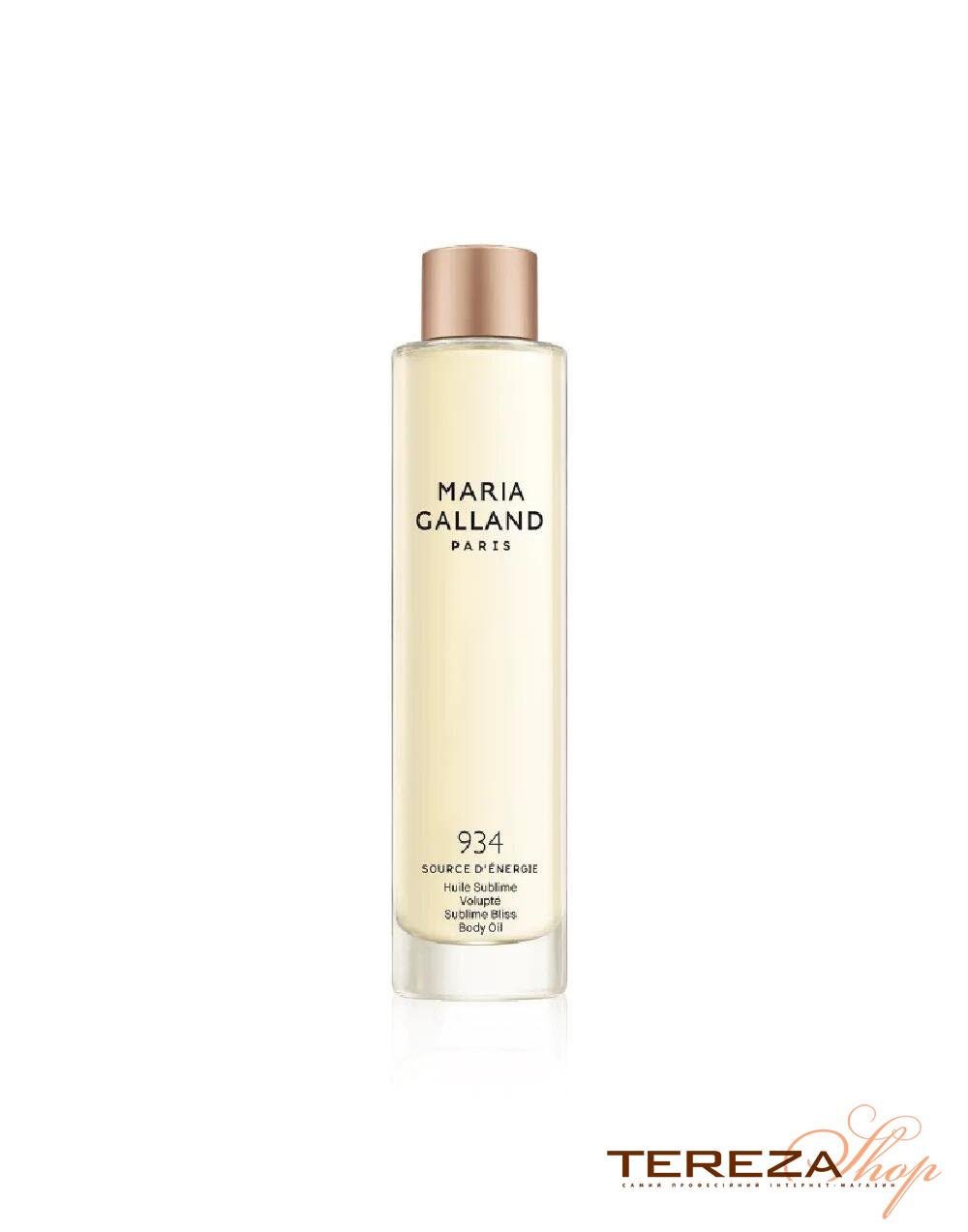 934-Sublime Bliss Body Oil MARIA GALLAND 934-Sublime Bliss Body Oil MARIA GALLAND | Tereza Shop