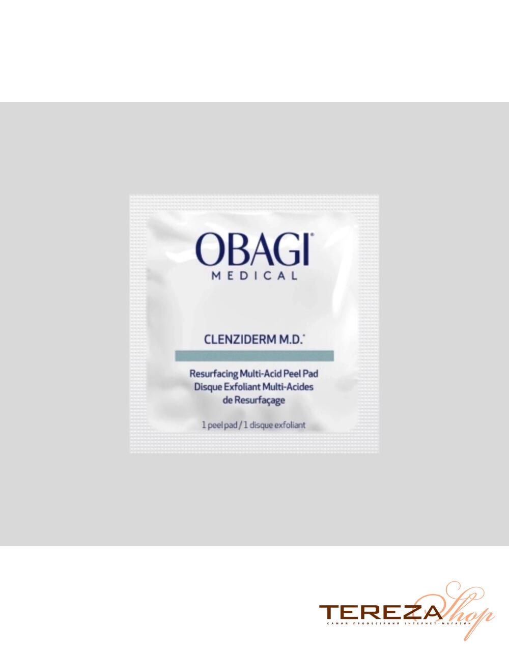 CLENZIderm MD Resurfacing Multi-Acid Peel Pads OBAGI MEDICAL | Tereza Shop