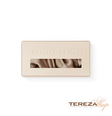 SILK LARGE SCRUNCHIE BEIGE MON MOU | Tereza Shop