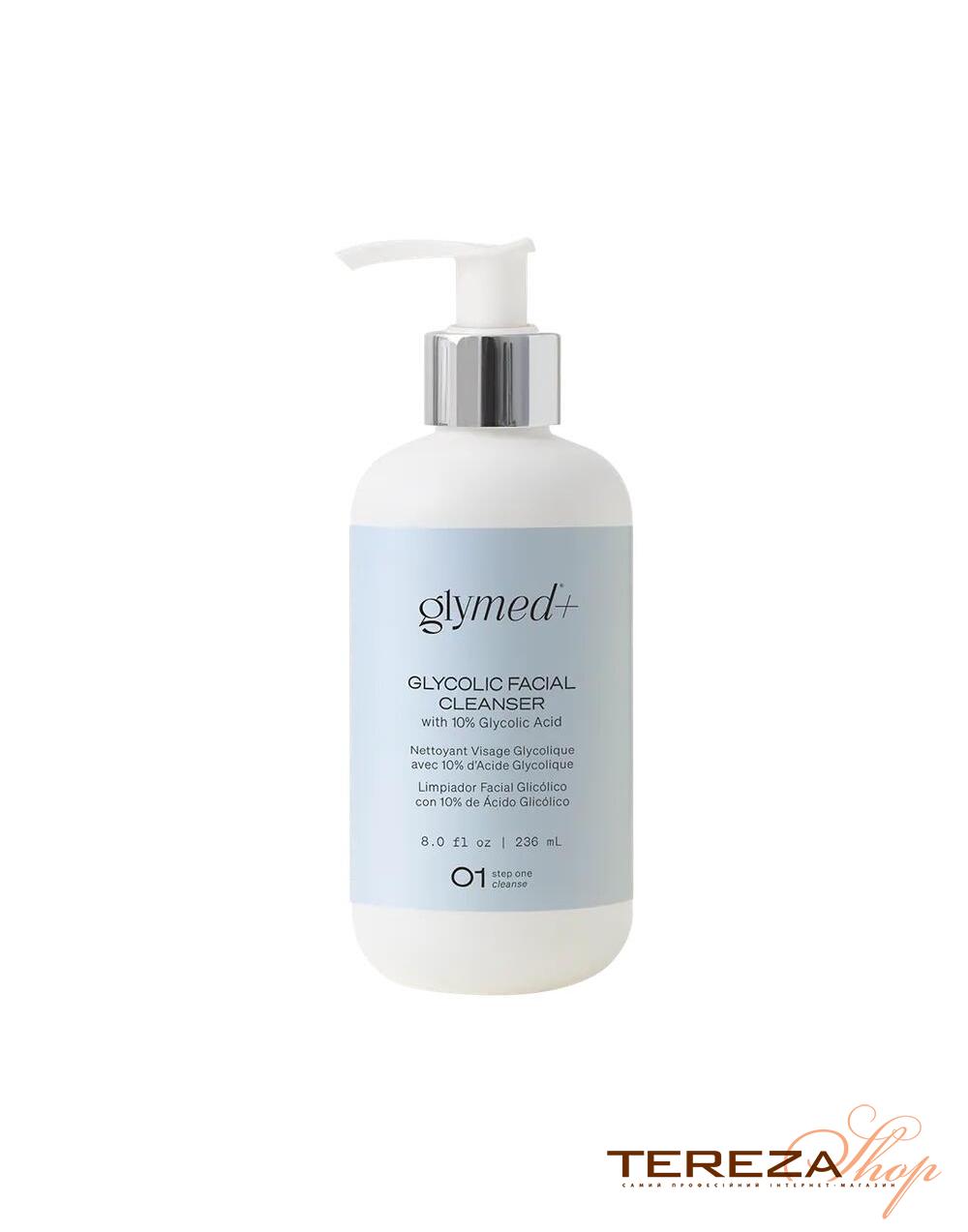 Glycolic Facial Cleanser with 10% Glycolic Acid 236ml GlyMed PLUS Glycolic Facial Cleanser with 10% Glycolic Acid 236ml GlyMed PLUS | Tereza Shop