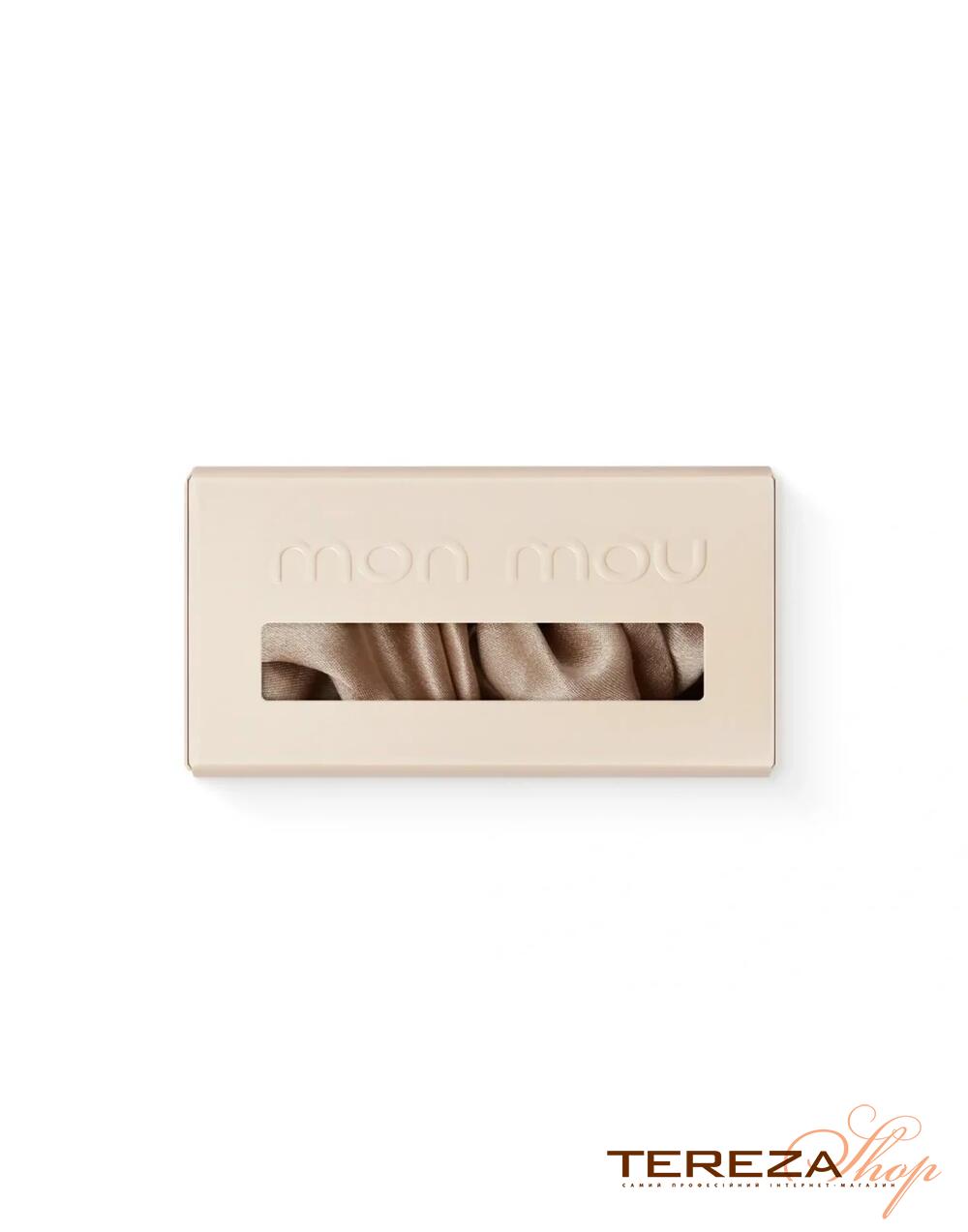 SILK LARGE SCRUNCHIE BEIGE MON MOU | Tereza Shop